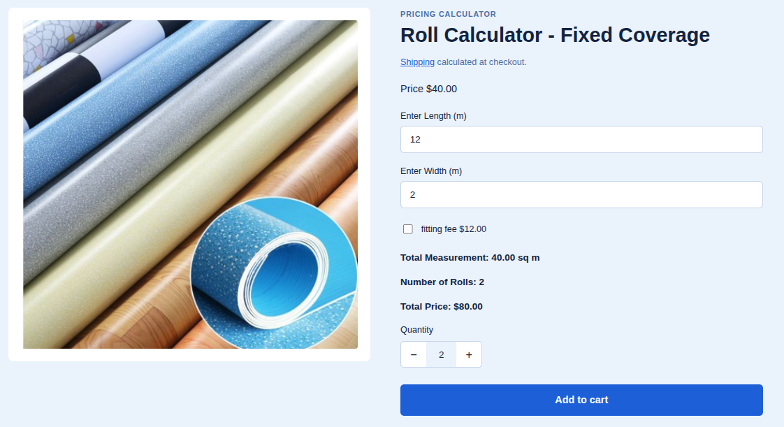 Roll Calculator