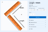 Linear (L+W) Calculator
